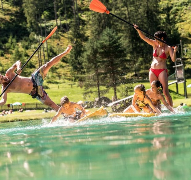 Badesee mit freiem Eintritt in Reitdorf und Flachauwinkl © Flachau Tourismus_Ulrich Grill